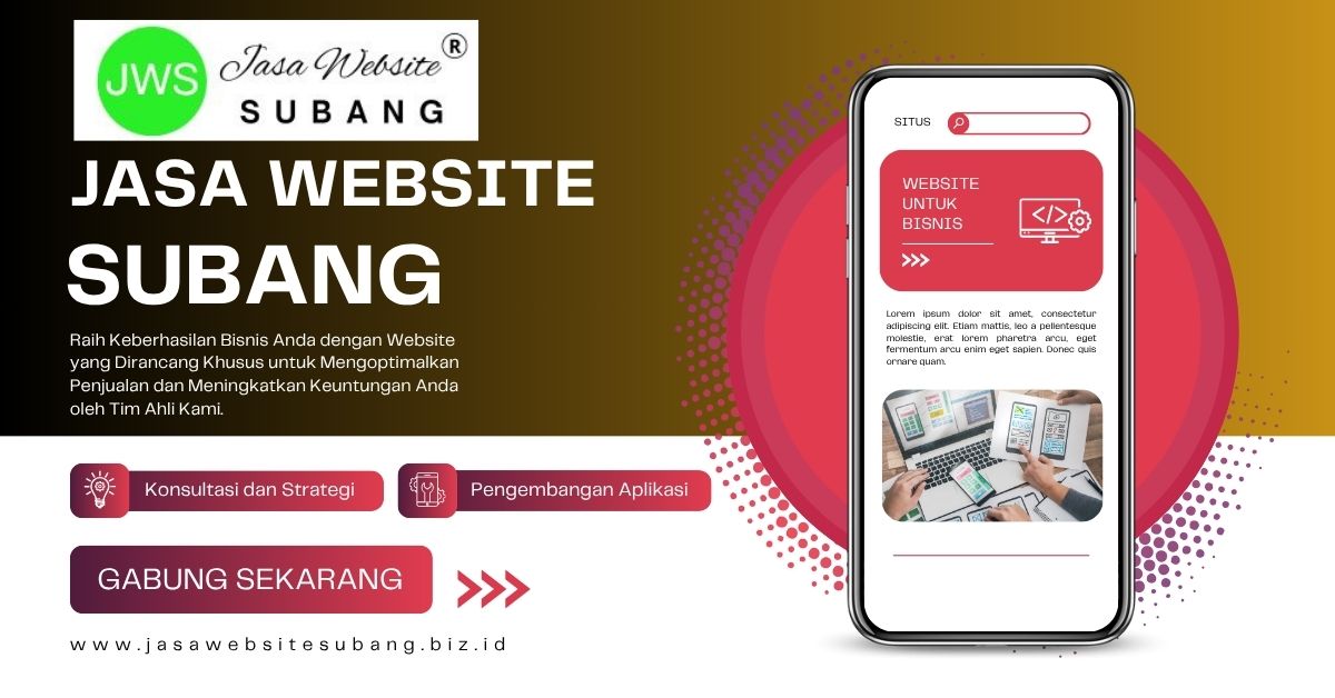 Jasa Website Subang