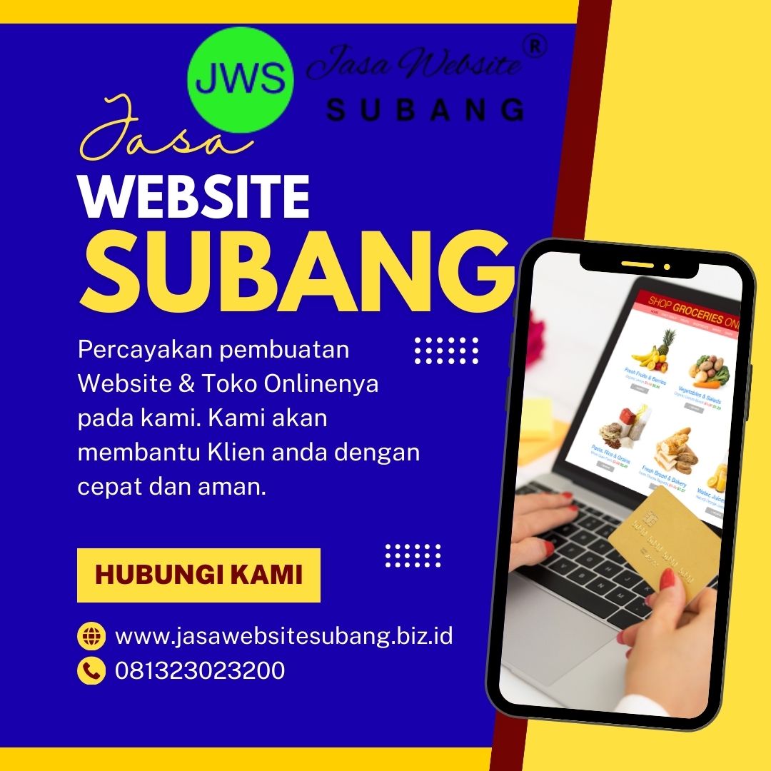 Jasa Website Subang