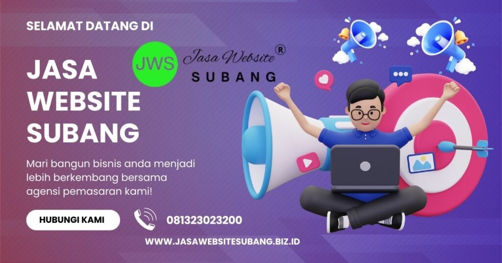 Jasa Buat Website Di Subang Terbaik